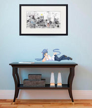 Load image into Gallery viewer, Anime Catwoman Wall Decal, Anime Catwoman Wall sticker, Anime Catwoman wall decor