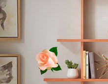 Load image into Gallery viewer, Rose Flower Wall Decal, Rose Flower Wall sticker, Rose Flower wall decor