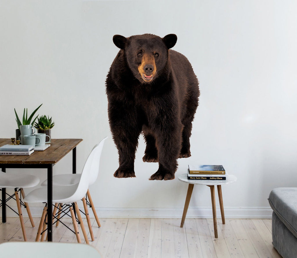 Grizzly Bear Decal, Grizzly Bear Sticker, Grizzly Bear Wall Decor, Grizzly Bear Cabin Decor