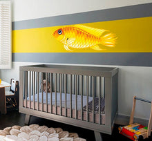 Load image into Gallery viewer, Gold Fish Decal, Gold Fish Sticker, Gold Fish Wall Decor