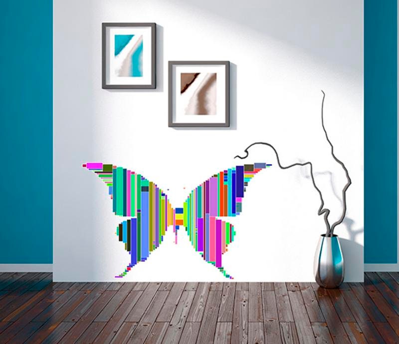 Digital Butterfly Decal, Digital Butterfly Sticker, Digital Butterfly Wall Decor
