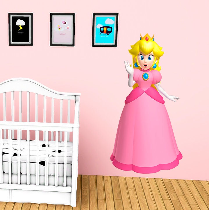 Princess Nursery Decal, Princess Nursery Sticker, Princess Nursery Wall Decor