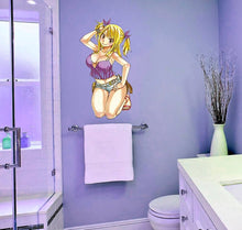 Load image into Gallery viewer, Hot Anime Girl Sticker, Hot Anime Girl Decal, Hot Anime Girl Wall Art