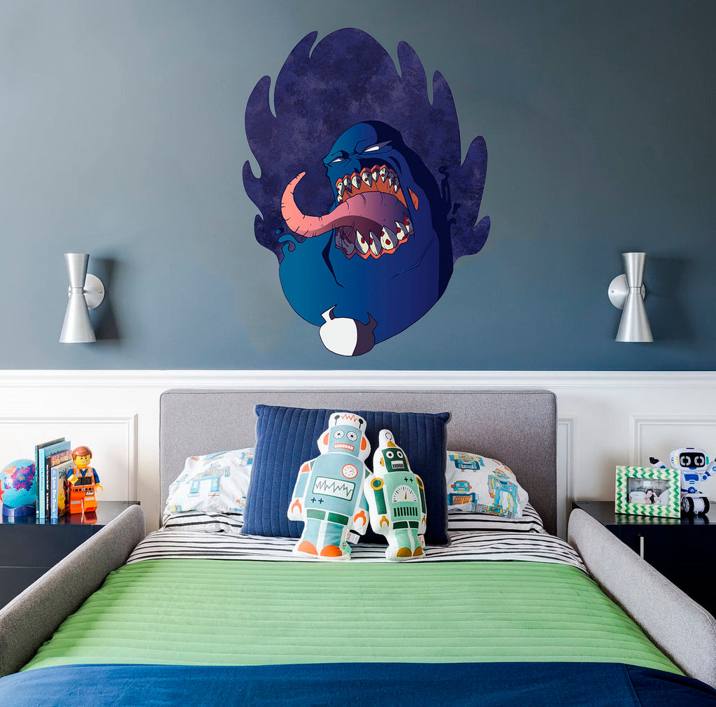 Slimer Wall Decal, Slimer Sticker, Slimer Wall Decor