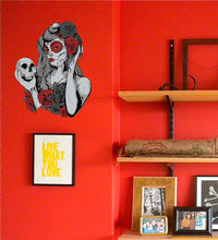 Load image into Gallery viewer, Day of the Dead Decal, Day of the Dead Sticker, Día de los Muertos Decor