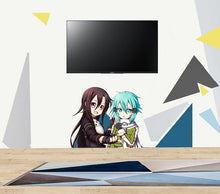 Load image into Gallery viewer, Anime Girls Decal, Anime Girls Sticker, Anime Girly Decal, Anime Girly Sticker