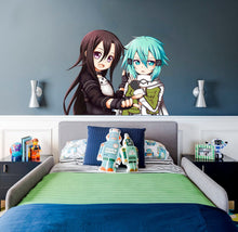 Load image into Gallery viewer, Anime Girls Decal, Anime Girls Sticker, Anime Girly Decal, Anime Girly Sticker