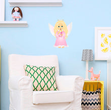 Load image into Gallery viewer, Baby Angel Nursery Decal, Baby Angel Nursery Sticker, Baby Angel Nursery Wall Decor