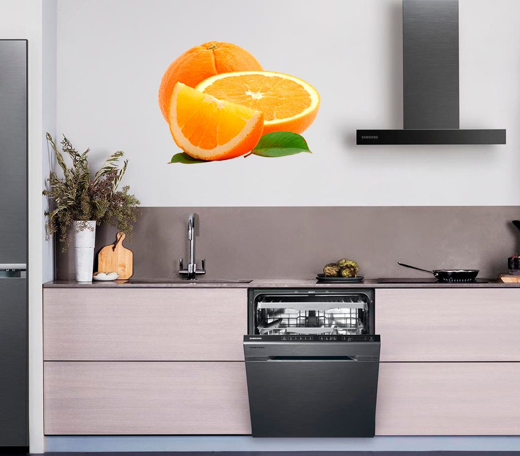 Oranges Decal, Oranges Sticker, Oranges Wall Art, Oranges Kitchen Decor, Oranges Restaurant Decor