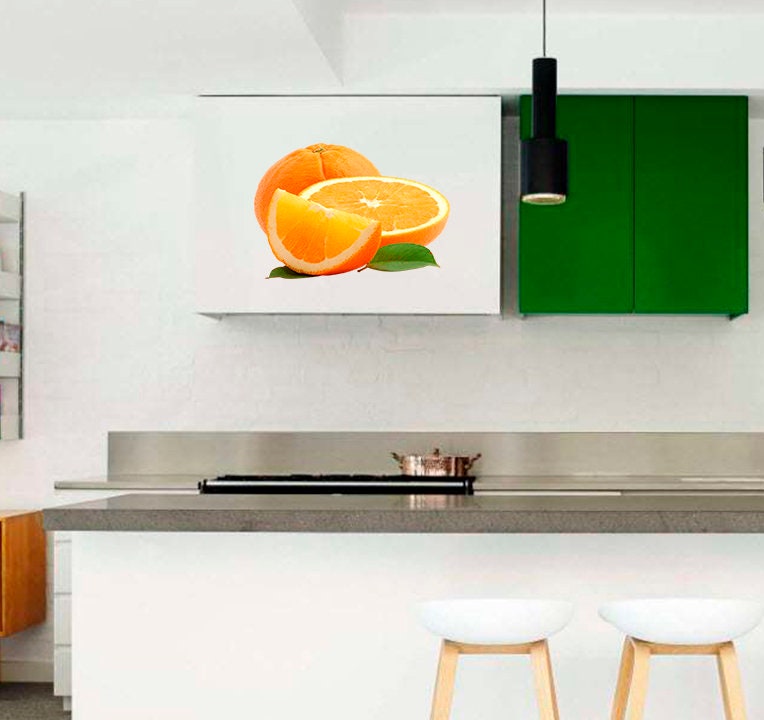 Oranges Decal, Oranges Sticker, Oranges Wall Art, Oranges Kitchen Decor, Oranges Restaurant Decor