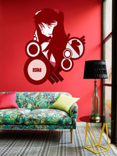 Load image into Gallery viewer, Beautiful Anime Girl Wall Decal, Beautiful Anime Girl Wall sticker, Beautiful Anime Girl wall decor