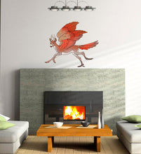 Load image into Gallery viewer, Reindeer Decal, Reindeer Sticker, Reindeer Wall Decor, Reindeer Wall Art