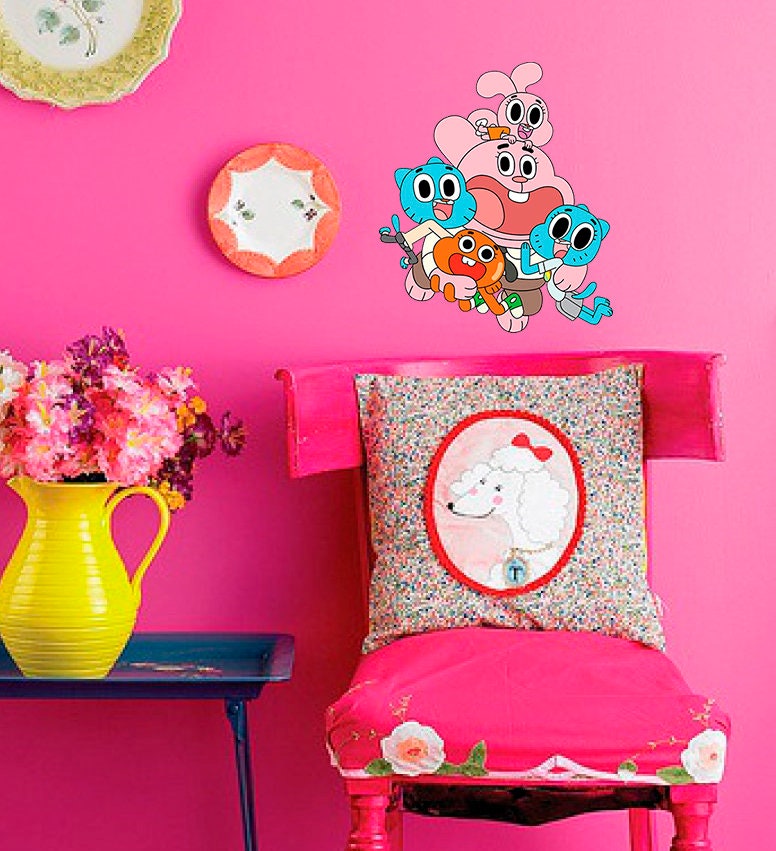 Funny Animals Wall Decal, Funny Animals Wall sticker, Funny Animals wall decor