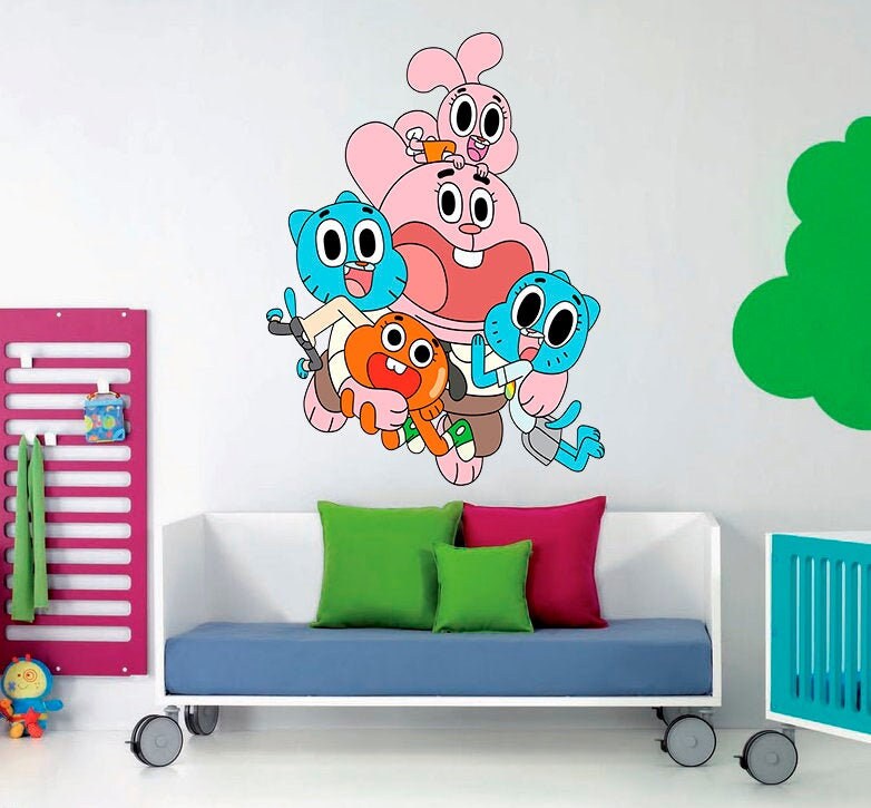 Funny Animals Wall Decal, Funny Animals Wall sticker, Funny Animals wall decor