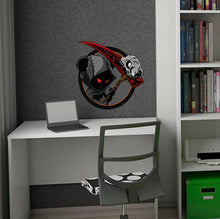 Load image into Gallery viewer, Grim Reaper Wall Decal, Grim Reaper Wall sticker, Grim Reaper wall decor