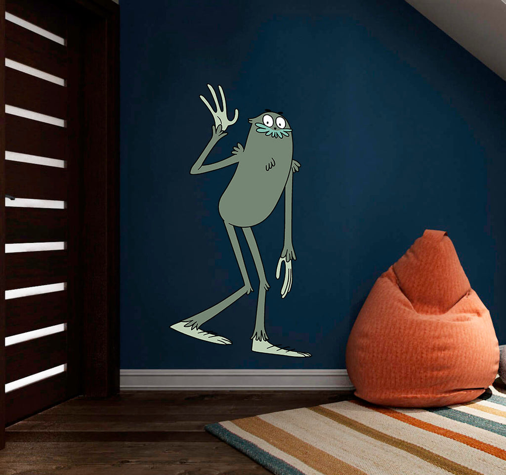 Nursery Room Sticker, Cute Monster for Nursery, Monster Boys Room decal