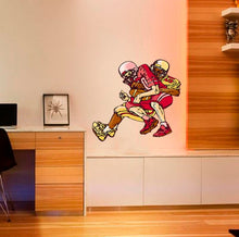 Load image into Gallery viewer, Football Players Decal, Football Players Sticker, Football Decor, Football Sticker