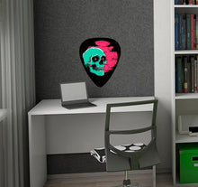 Load image into Gallery viewer, Green Skull Decal, Green Skull Sticker, Green Skull Wall Decor