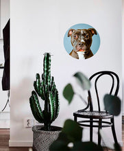 Load image into Gallery viewer, Pitbull Wall Decal, Pitbull Wall sticker, Pitbull wall decor