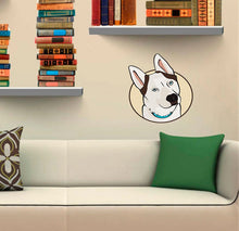 Load image into Gallery viewer, Husky Wall Decal, Husky Wall sticker, Husky wall decor