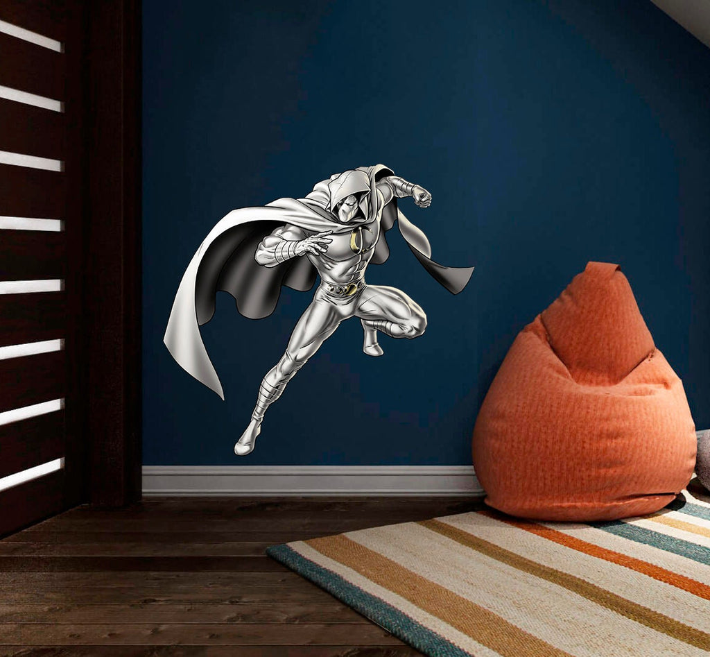 Evil Superhero Decal, Evil Superhero Sticker, Evil Superhero Wall Decor