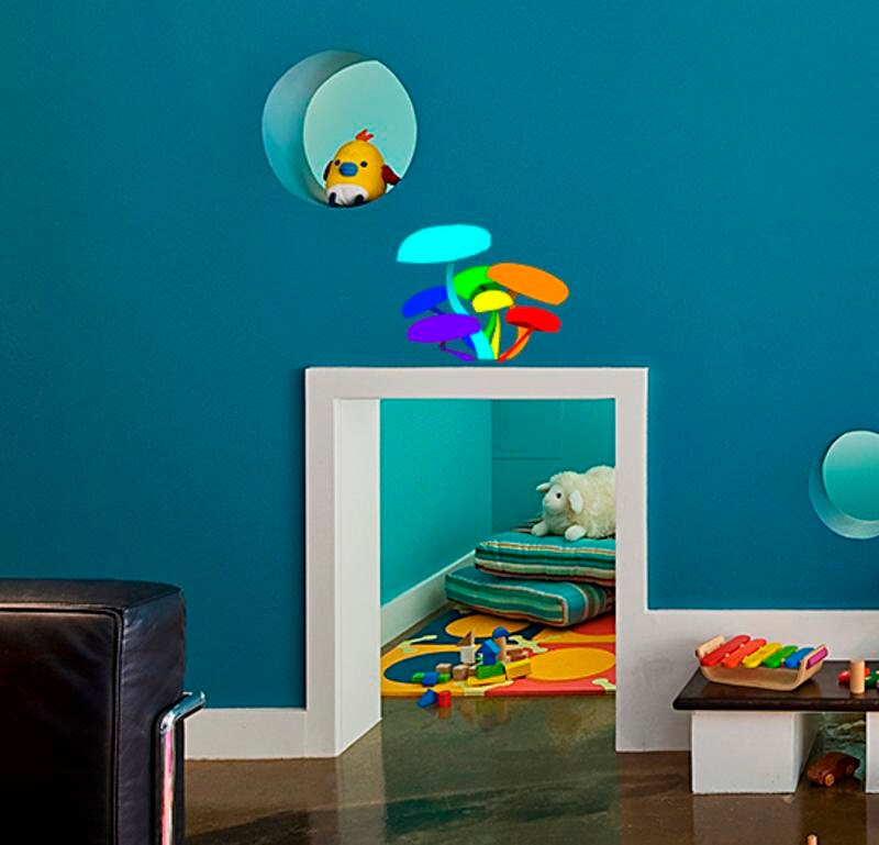 Acid Mushrooms Wall Decal, Acid Mushrooms Wall sticker, Acid Mushrooms wall decor