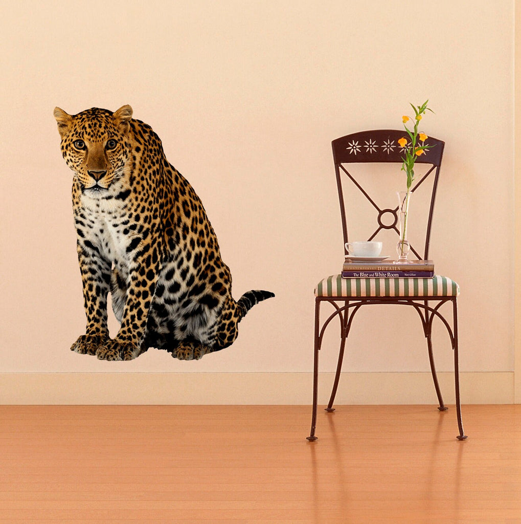 Cheetah Decal, Cheetah Sticker, Cheetah Wall Decor, Leopard Decal, Leopard Sticker