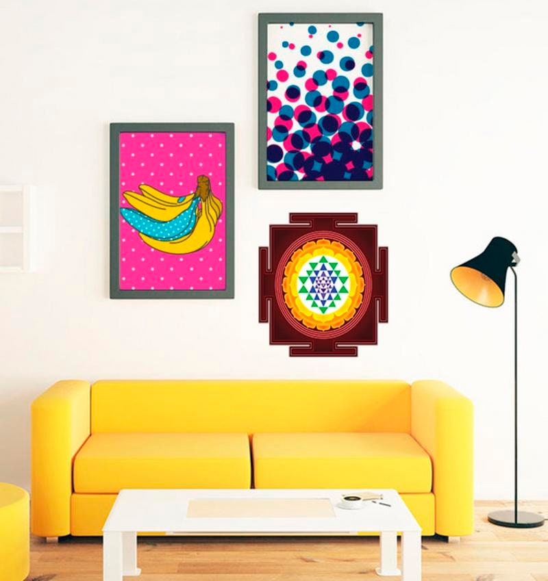 Tantric Mandala Wall Decal, Tantric Mandala Wall sticker, Tantric Mandala wall decor