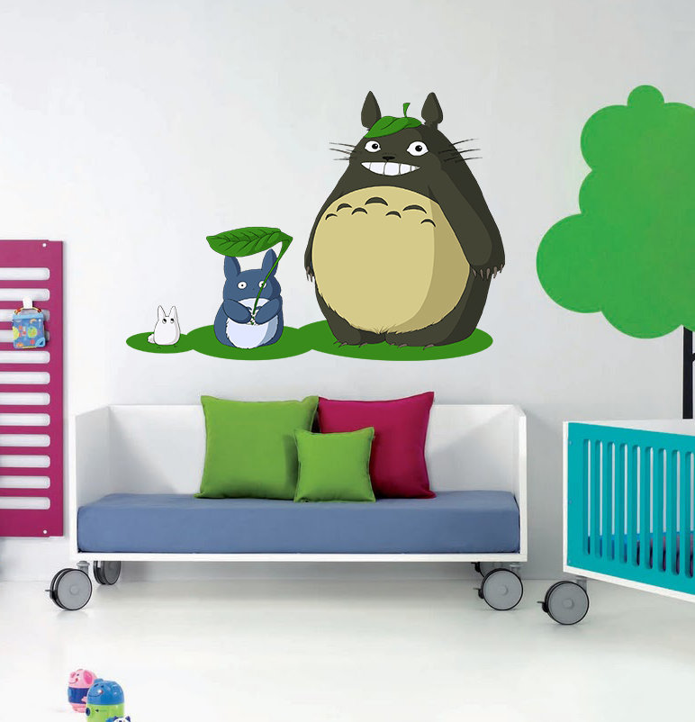 Cartoon Characters Nursery Decor, Cartoon Characters Nursery Decal, Cartoon Characters Nursery Sticker