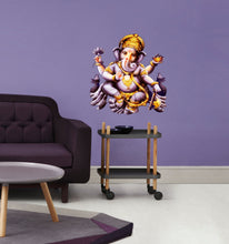 Load image into Gallery viewer, Ganesha Goddess Elephant Wall Decal, Ganesha Goddess Elephant Wall sticker, Ganesha Elephant wall decor