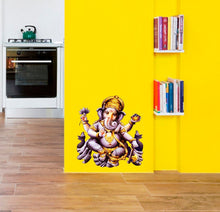 Load image into Gallery viewer, Ganesha Goddess Elephant Wall Decal, Ganesha Goddess Elephant Wall sticker, Ganesha Elephant wall decor