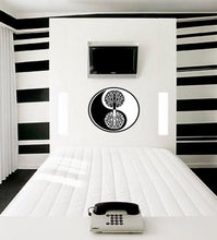 Load image into Gallery viewer, Yin Yang Tree Wall Decal, Yin Yang Tree Wall sticker, Yin Yang Tree wall decor