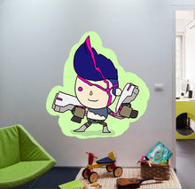Load image into Gallery viewer, Robot Boy Decal, Robot Boy Sticker, Robot Boy Nursery Wall Decor