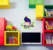 Load image into Gallery viewer, Robot Boy Decal, Robot Boy Sticker, Robot Boy Nursery Wall Decor