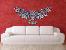 Load image into Gallery viewer, Owl Boho Style Decal, Owl Boho Style Sticker, Owl Boho Decor