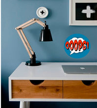 Load image into Gallery viewer, Oops Lettering Wall Decal, Oops Lettering Wall sticker, Oops Lettering wall decor