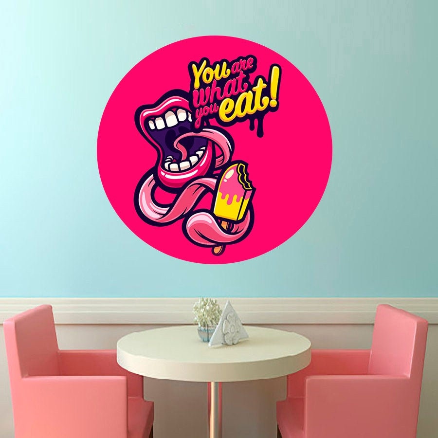 Ice Cream Sticker, Ice Cream Decal, Ice Cream Truck Decal, Ice Cream Truck Sticker