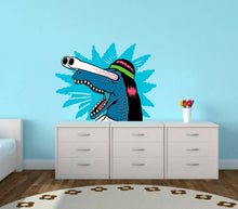 Load image into Gallery viewer, Funny Monster Decal, Funny Monster sticker, Funny Monster wall decor, Nursery Room Decor