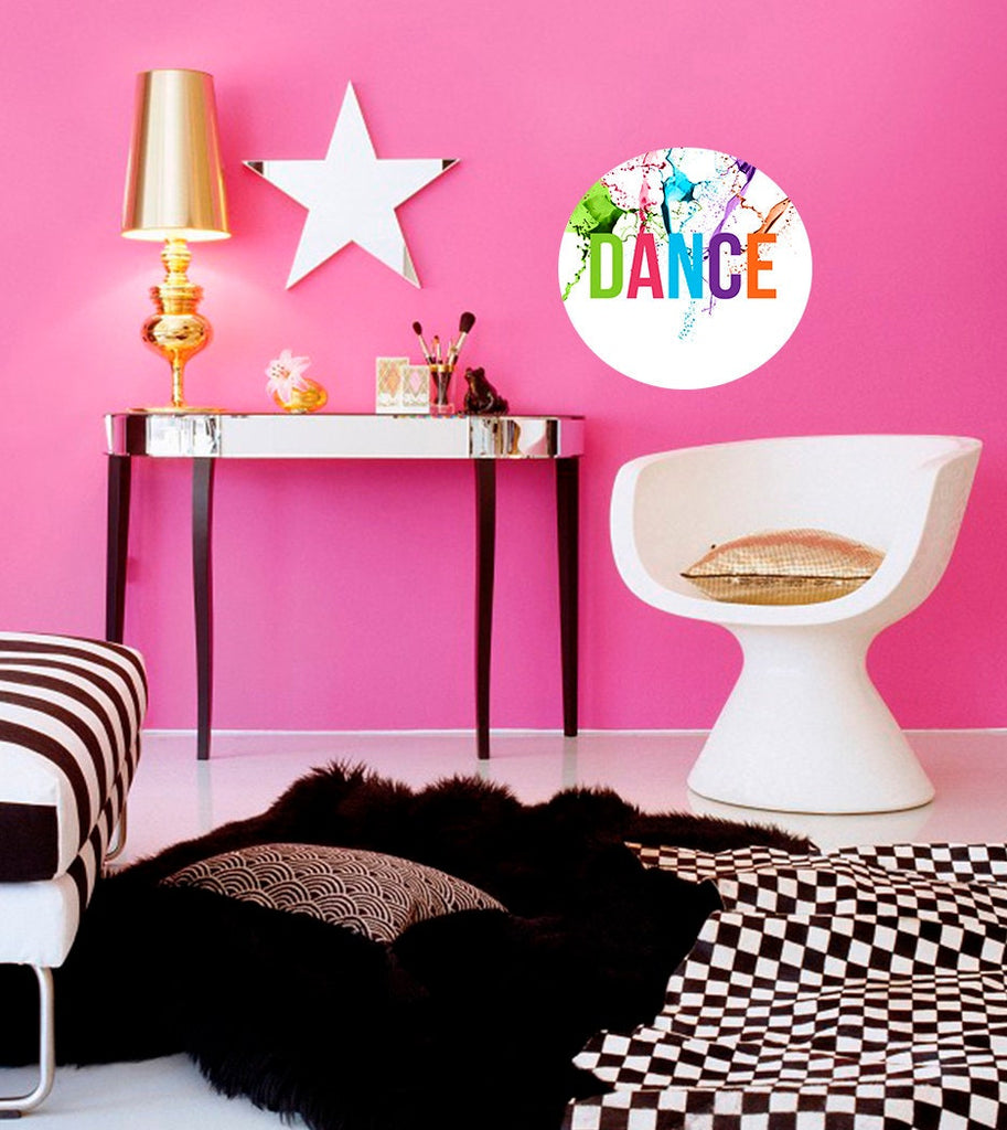 Dance decal, Dance Sticker, Dance Studio Decor, Dance Studio Wall Decal