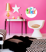 Load image into Gallery viewer, Dance decal, Dance Sticker, Dance Studio Decor, Dance Studio Wall Decal