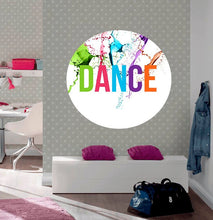 Load image into Gallery viewer, Dance decal, Dance Sticker, Dance Studio Decor, Dance Studio Wall Decal