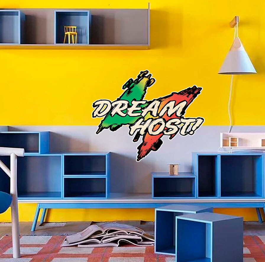 Dream Host Decal, Dream Host Sticker, Inspirational Decal, Inspirational Sticker
