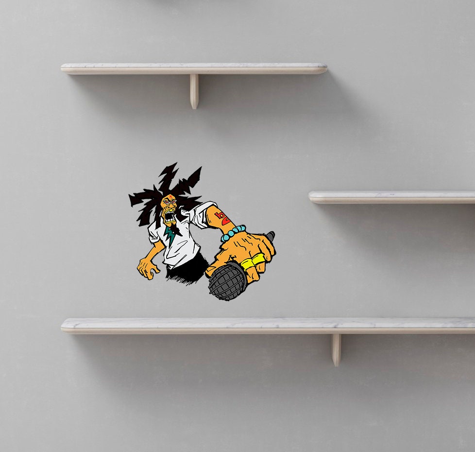 Rap Decal, Rap Sticker, Rap Decor, Music Studio Decor, Rap Wall Art