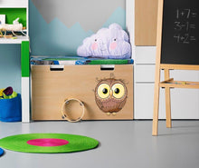 Load image into Gallery viewer, Nursery Room Owl Decal, Nursery Room Sticker, Nursery Room Wall Decor