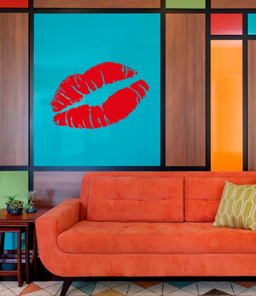 Lips Decal, Lips Sticker, Inspirational Wall Decor, Sexy Lips
