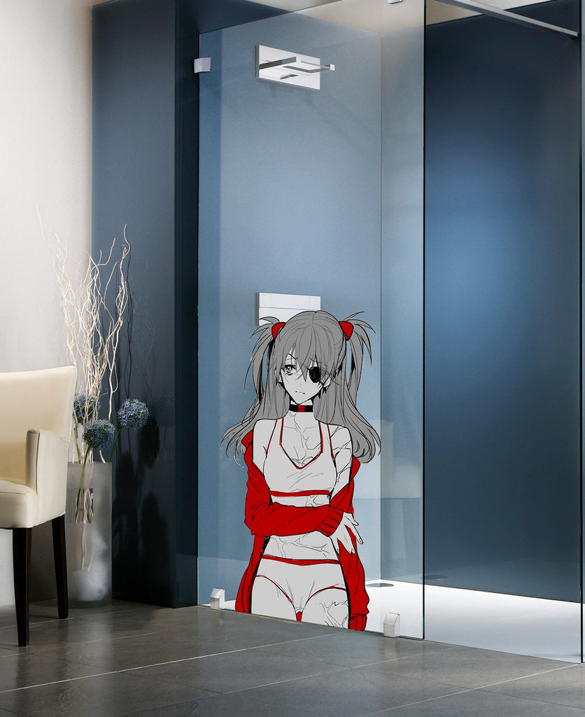 Sexy Anime Girl Wall Decal, Sexy Anime Girl Wall sticker, Sexy Anime Girl wall decor