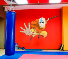 Load image into Gallery viewer, Anime Warrior Boy Wall Decal, Anime Warrior Boy Wall sticker, Warrior wall decor