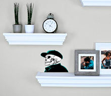 Load image into Gallery viewer, Stylish Skull Decal, Stylish Skull Sticker, Stylish Skull Wall Decor