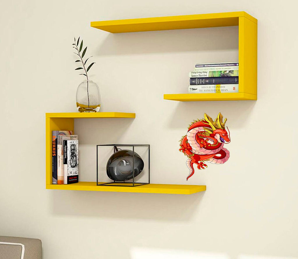 Fantasy Dragon Wall Decal, Fantasy Dragon Wall Sticker