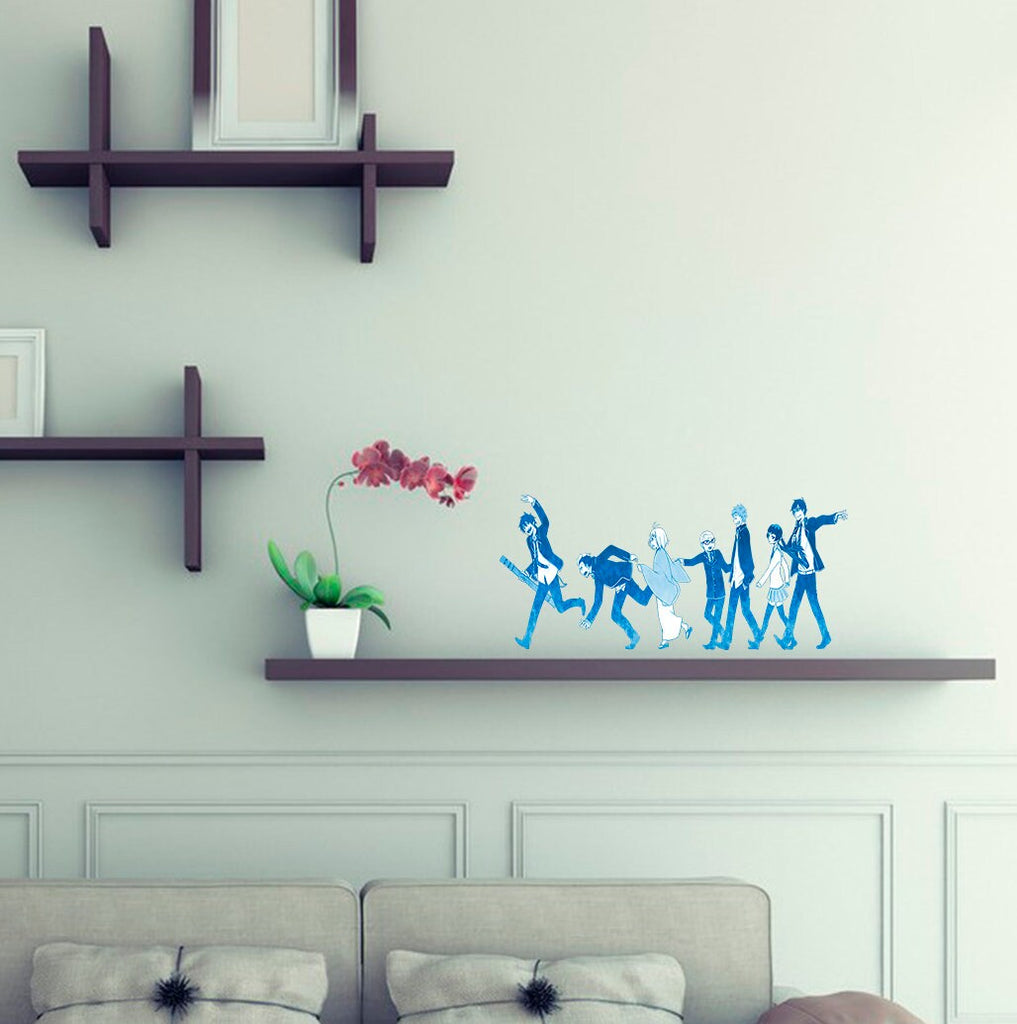Anime Gang Wall Decal, Anime Gang Wall sticker, Anime Gang wall decor